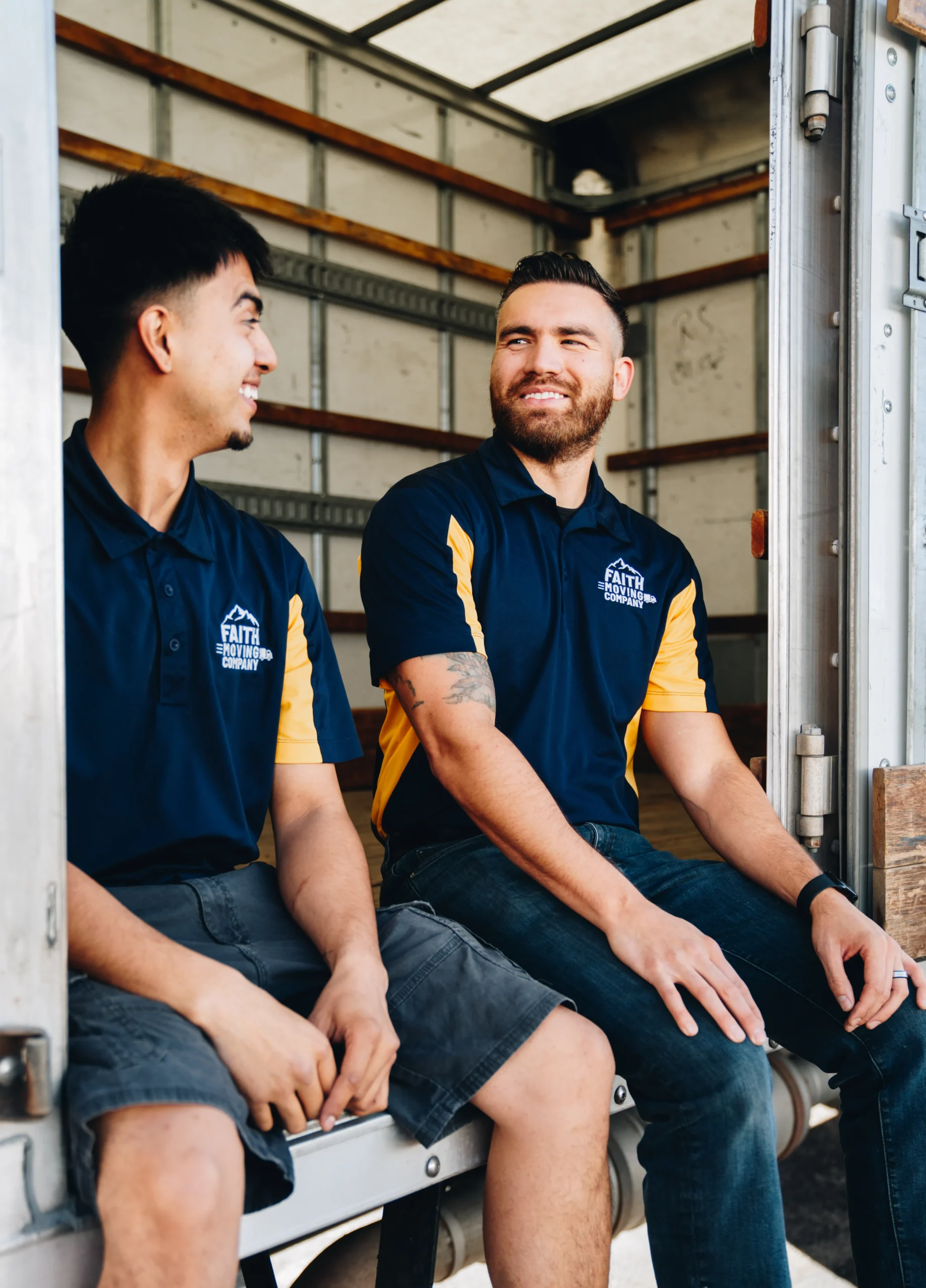 professional moving team